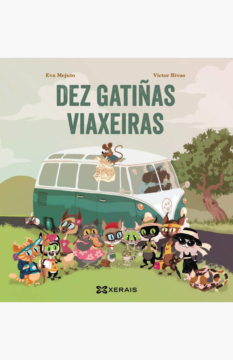 Dez gatiñas viaxeiras - MEJUTO, EVA